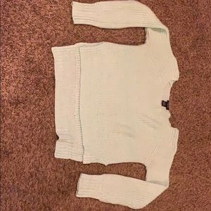 Mint green sweater from Rue 21